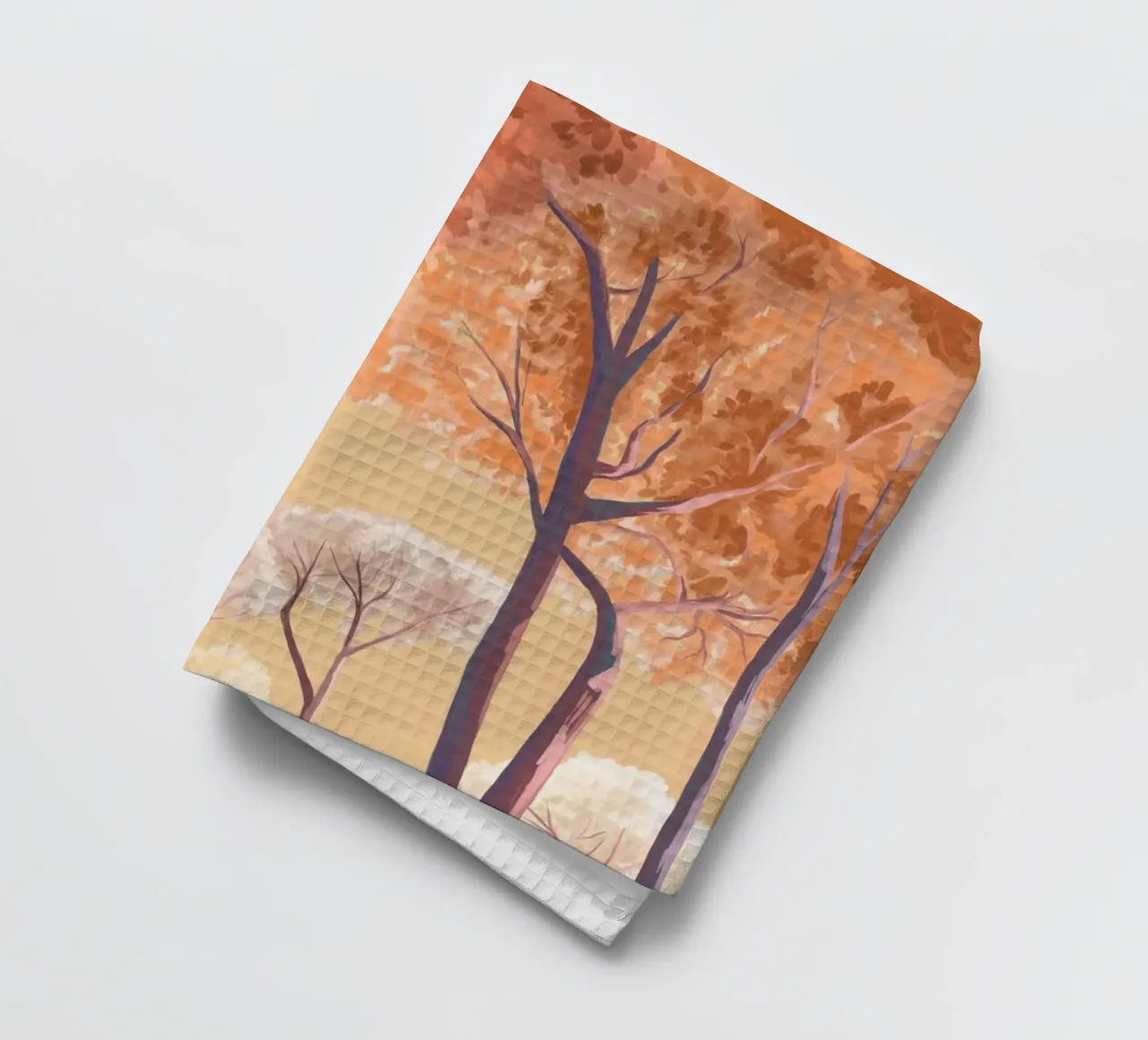 Warm Trees canovaccio da cucina da Goed Blauw