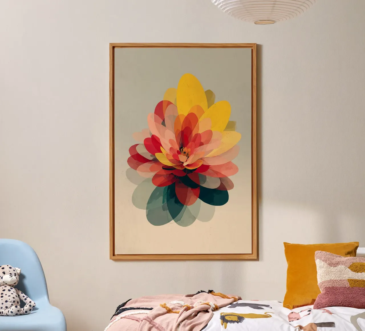 Bloom Geometry alluminio dibond da Colormenta