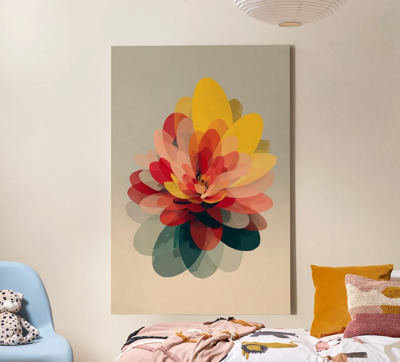 Bloom Geometry canvas by michi