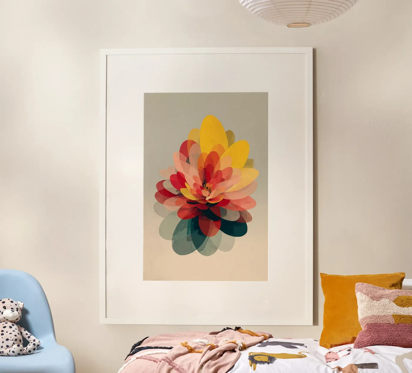 Bloom Geometry poster van michi
