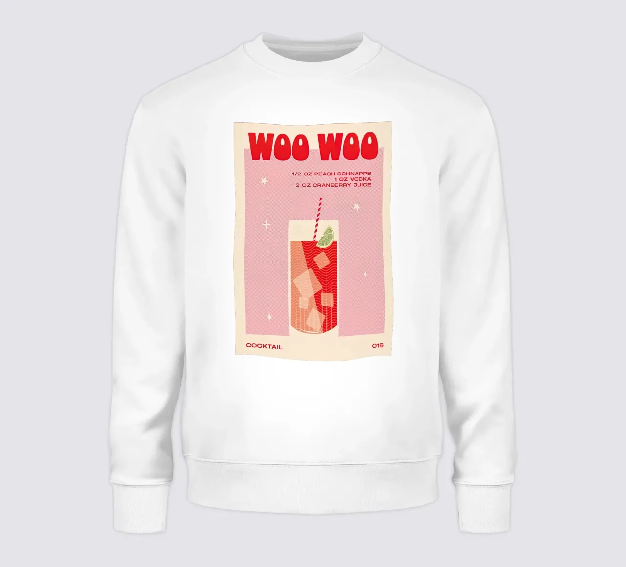 Bevanda Woo Woo felpa da Cocktail Drink