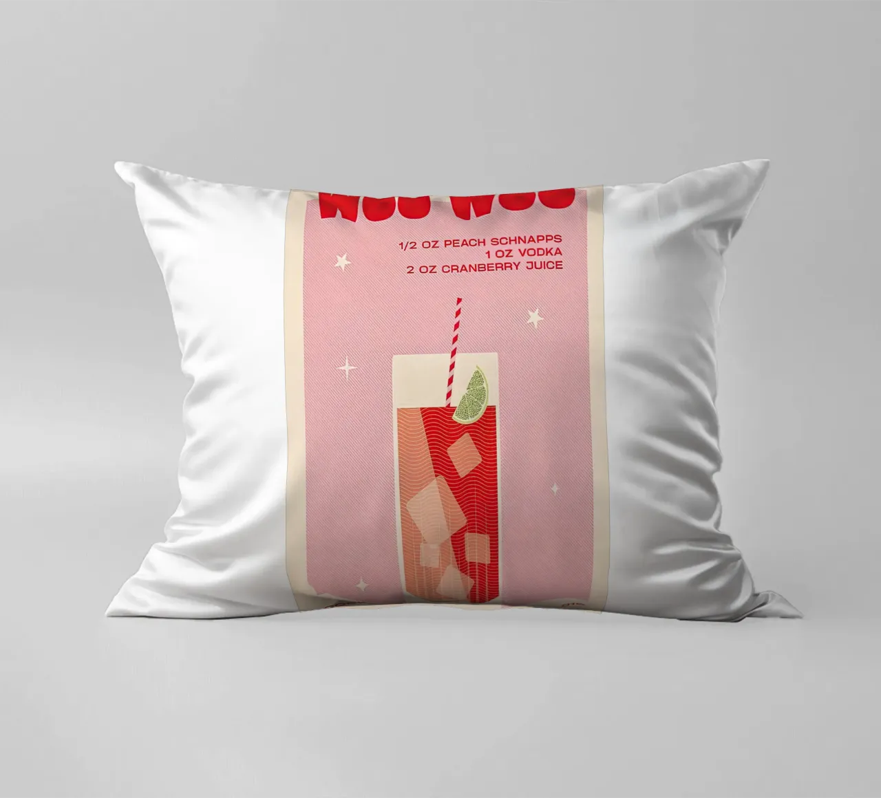 Bevanda Woo Woo cuscino da Cocktail Drink