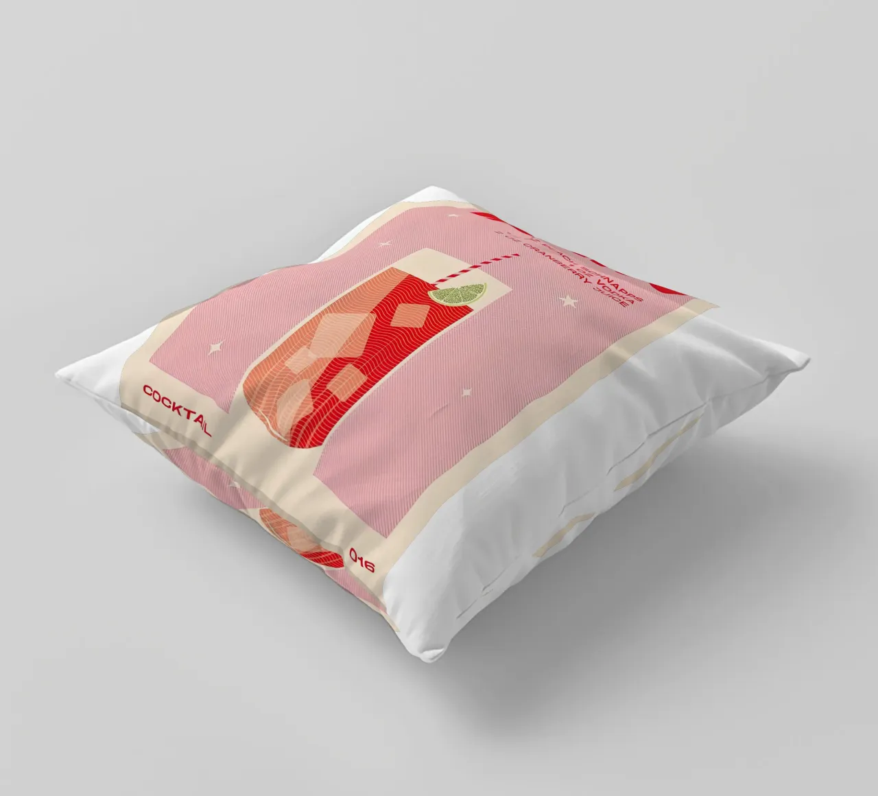 Bevanda Woo Woo cuscino da Cocktail Drink