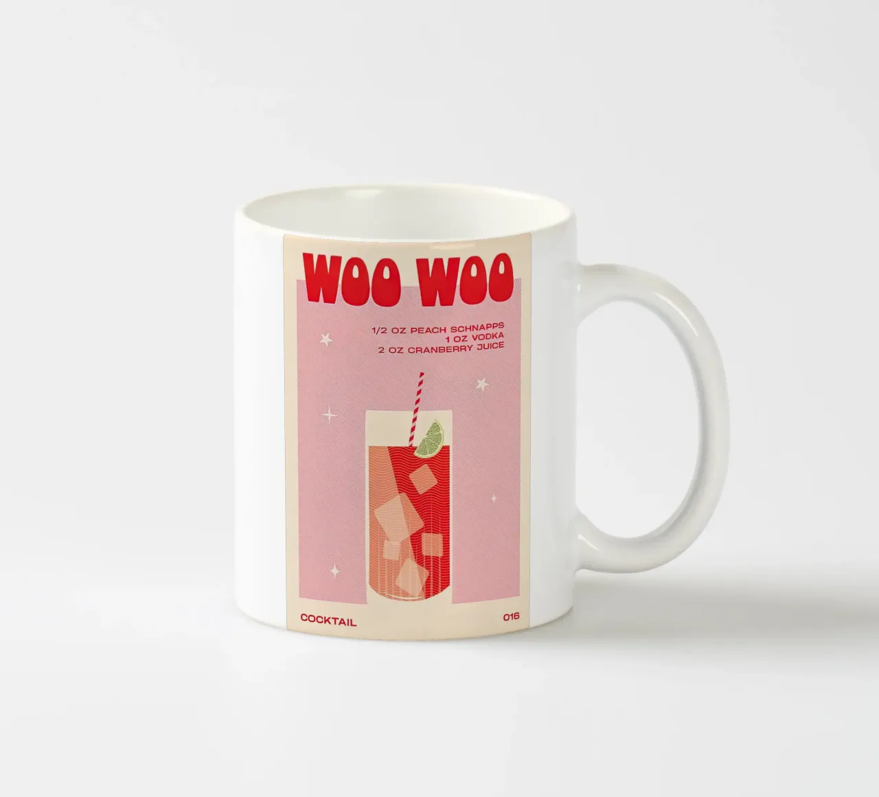 Bevanda Woo Woo tazza in ceramica da Cocktail Drink