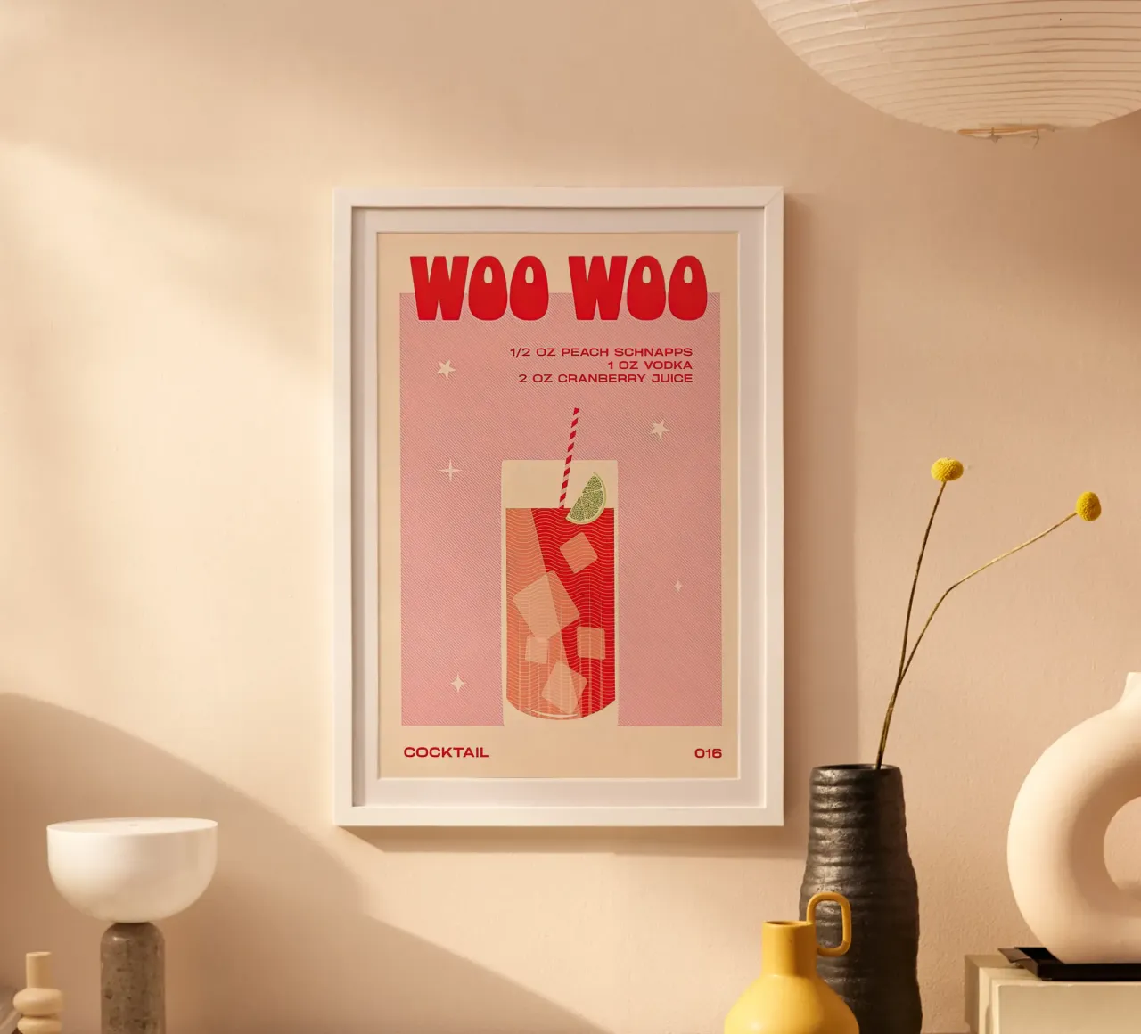 Bevanda Woo Woo carta hahnemühle da Cocktail Drink