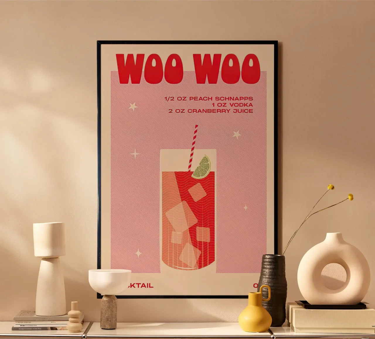 Bevanda Woo Woo carta hahnemühle da Cocktail Drink