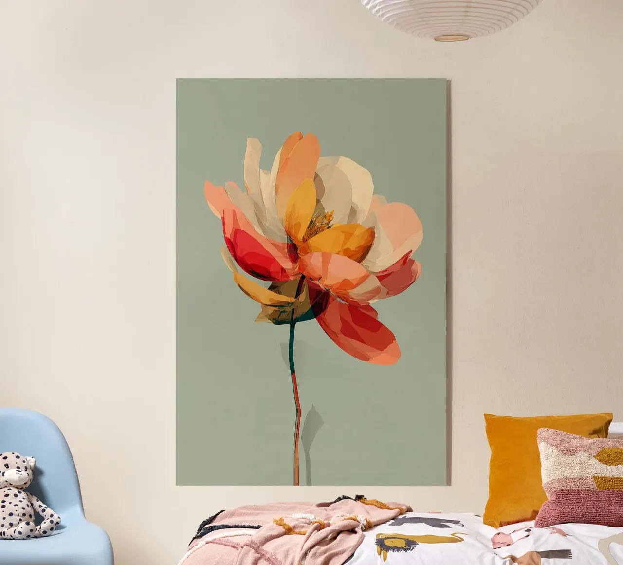 Floral Study plexiglas de Colormenta