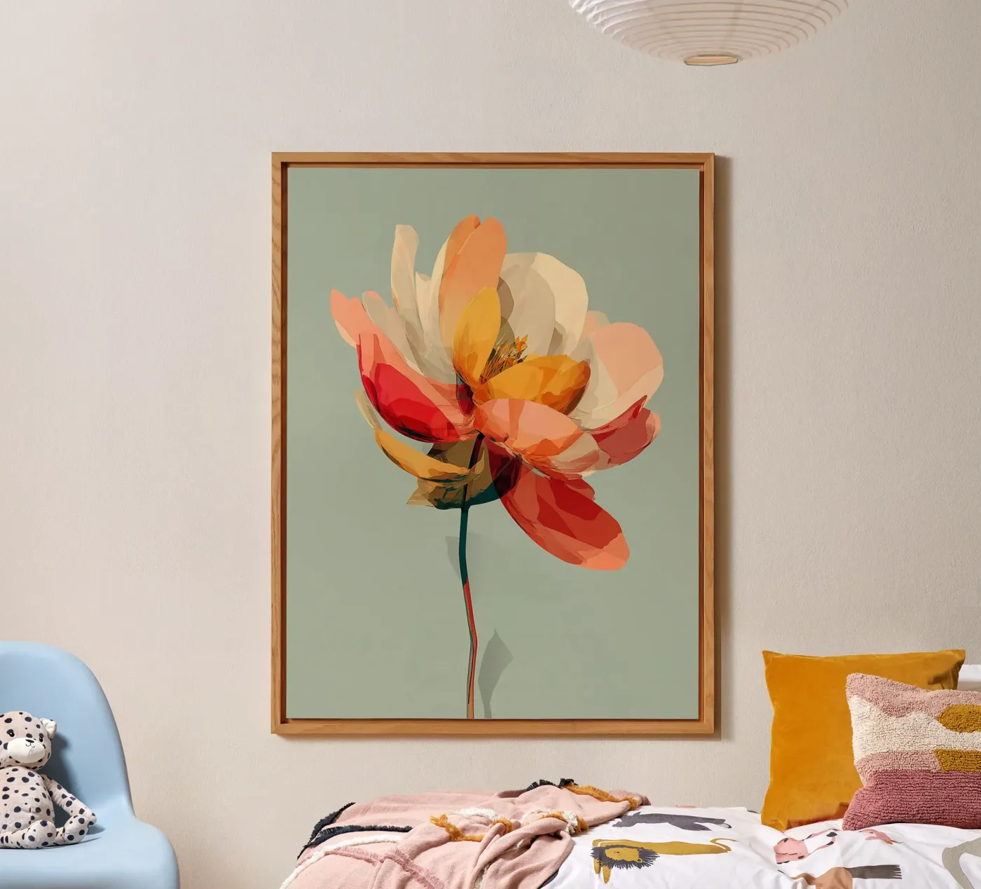 Floral Study forex plate by michi