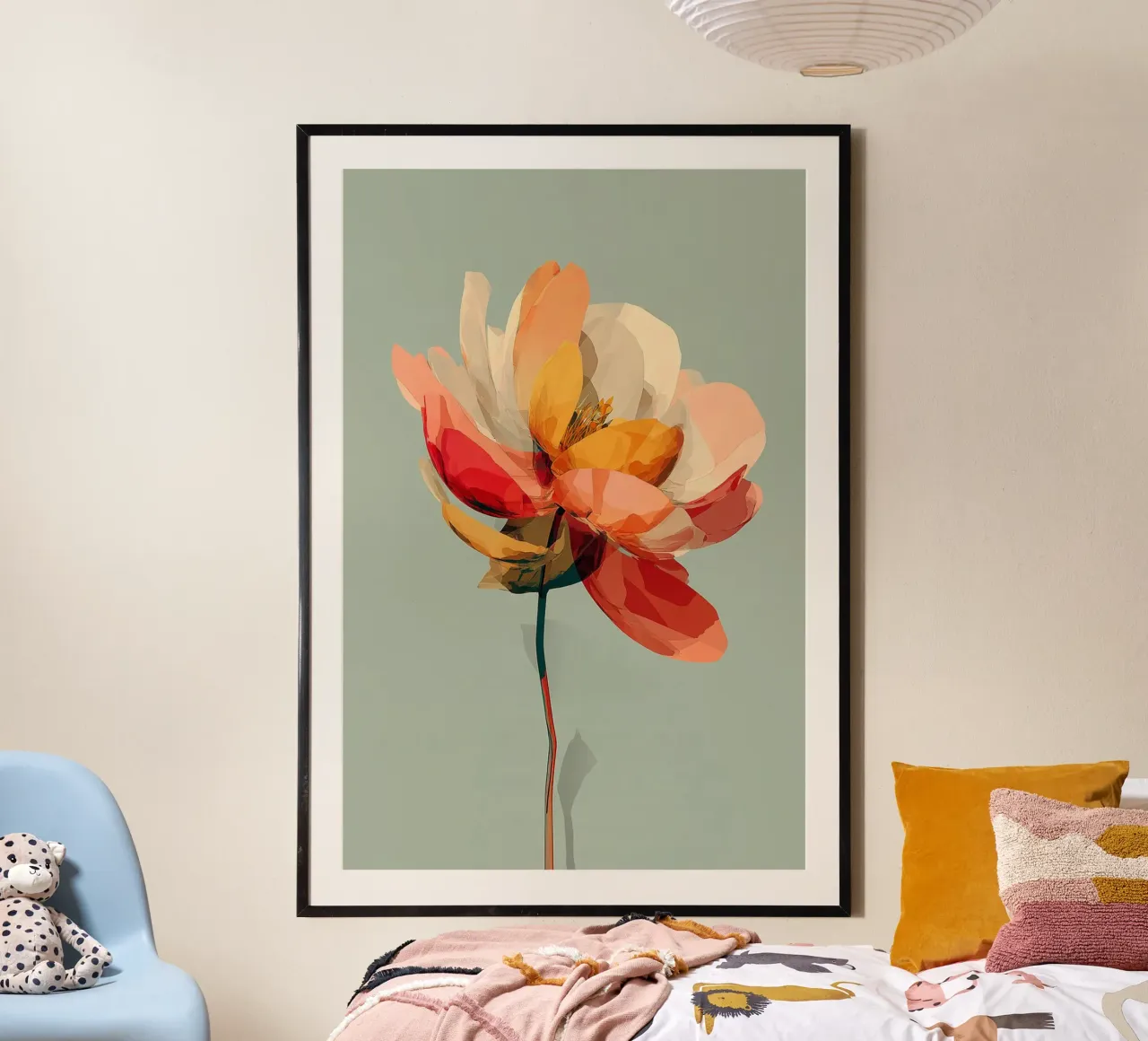 Floral Study poster da Colormenta