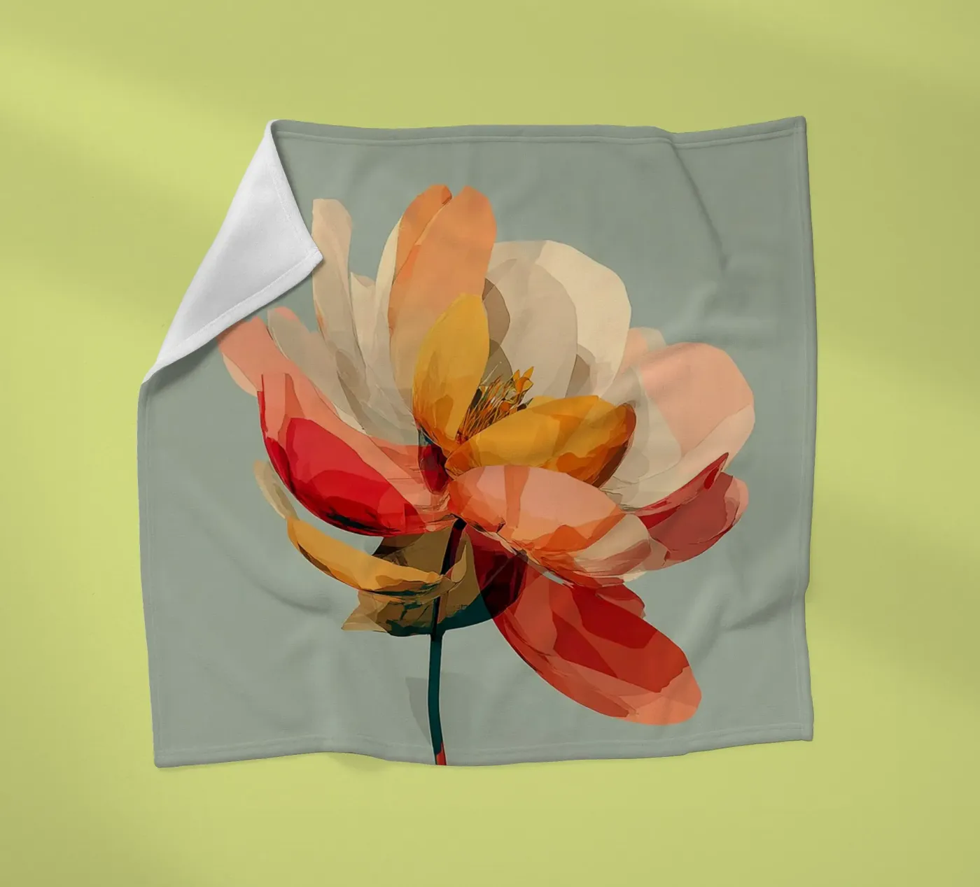 Floral Study Fleecedecke von michi