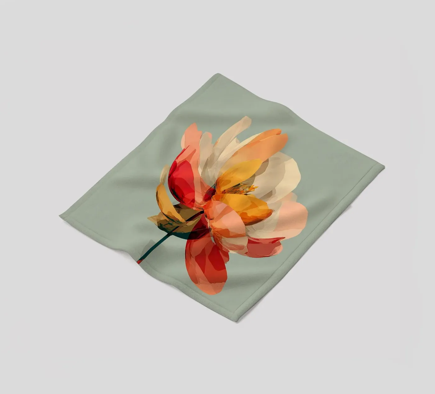 Floral Study Fleecedecke von michi