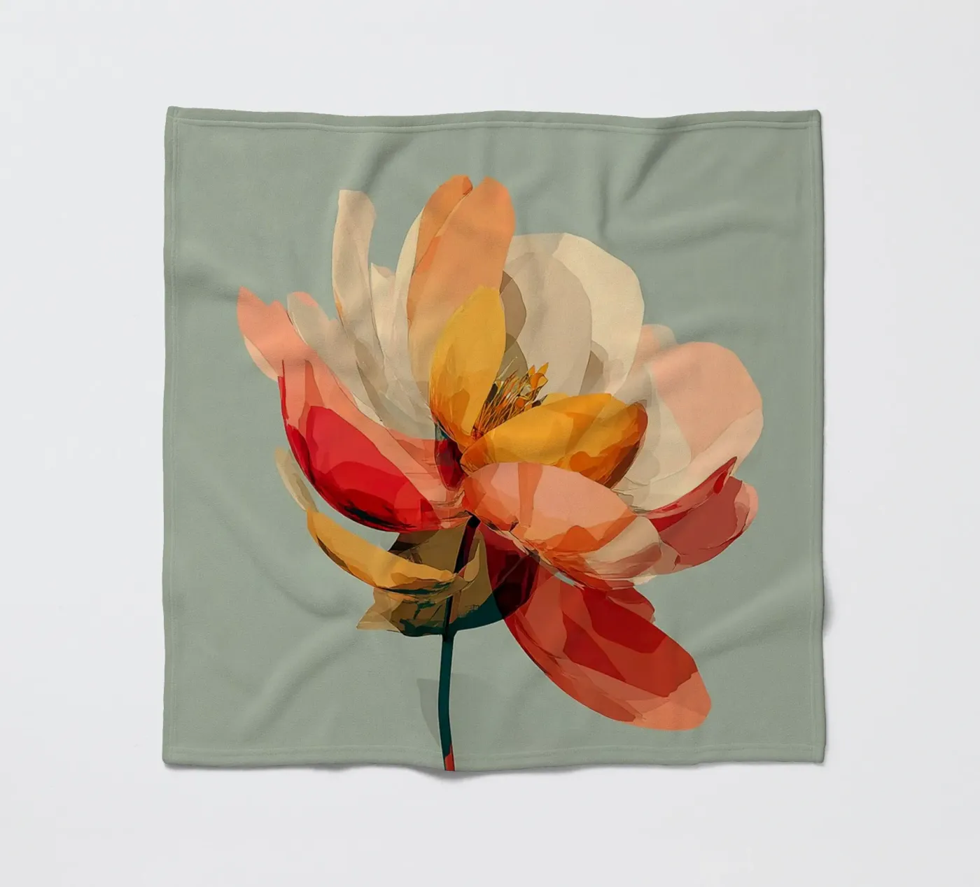 Floral Study Fleecedecke von michi