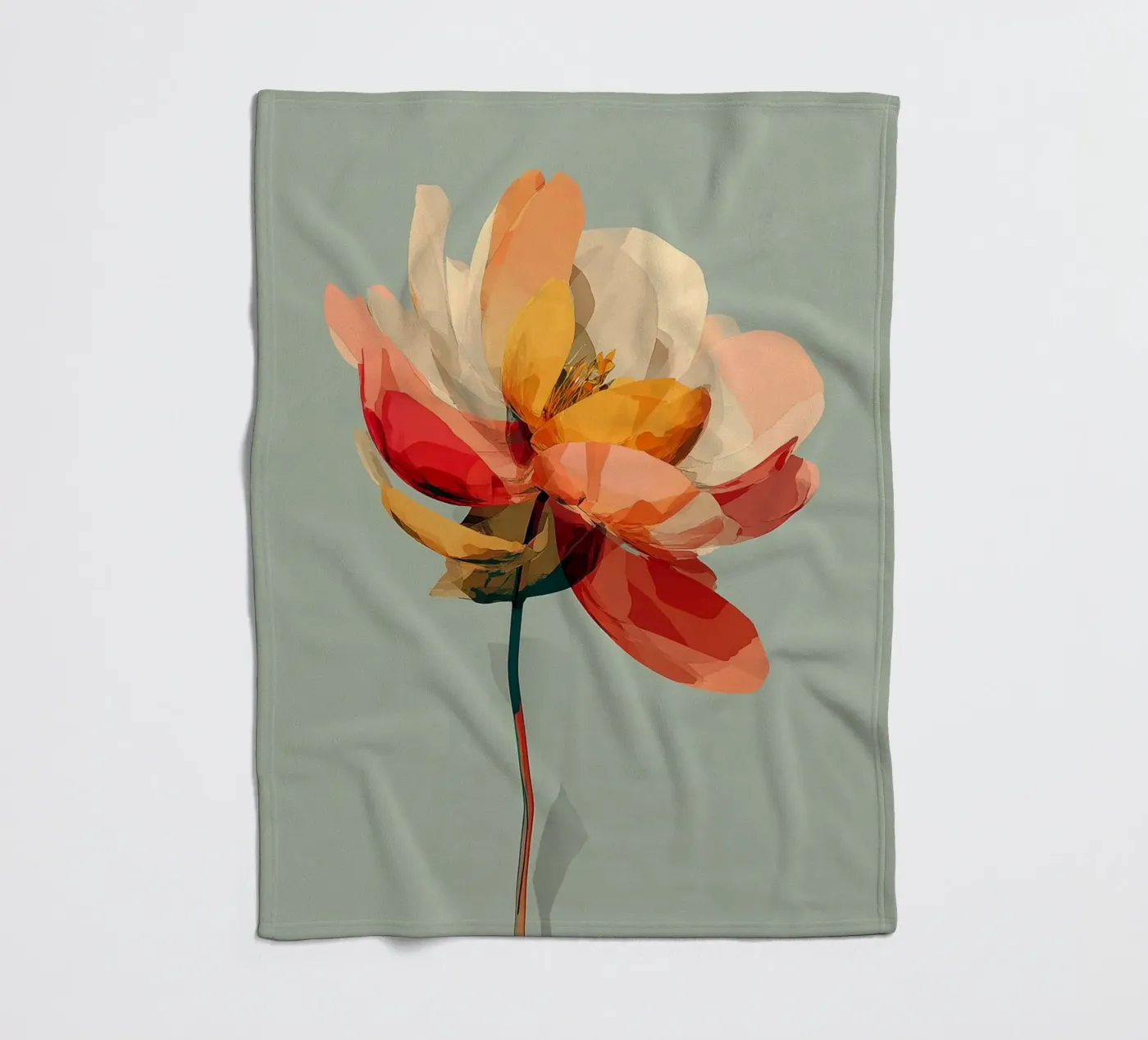 Floral Study Fleecedecke von michi