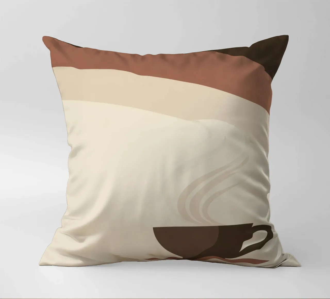 Tazza di caffè in stile retrò cuscino da Aralyn