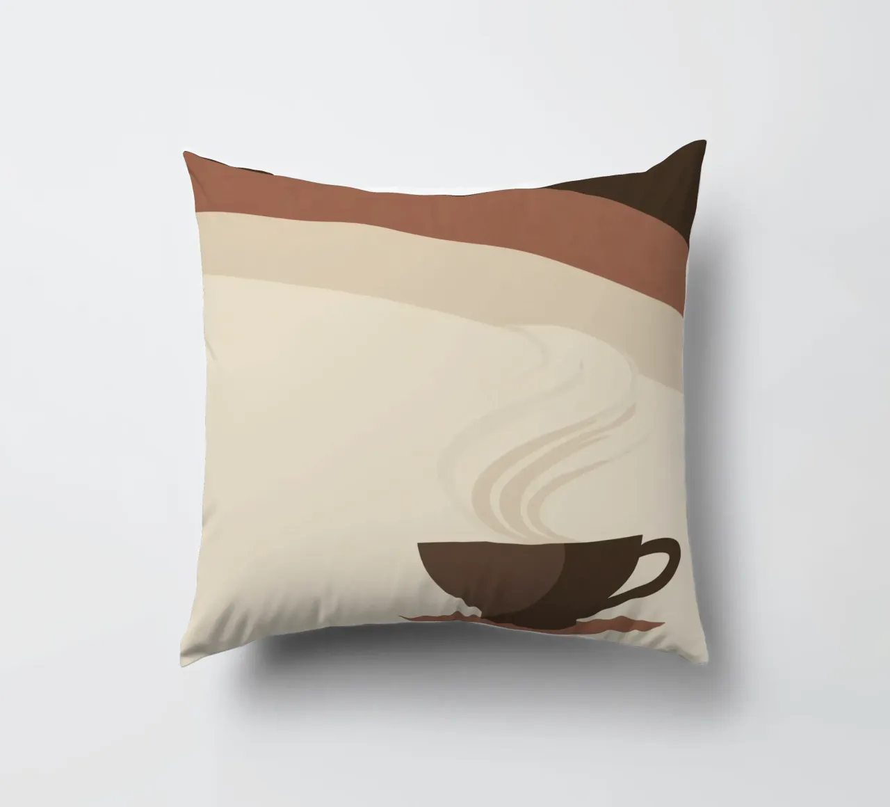 Tazza di caffè in stile retrò cuscino da Aralyn