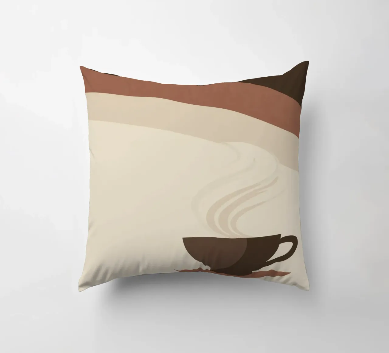 Tazza di caffè in stile retrò cuscino da Aralyn