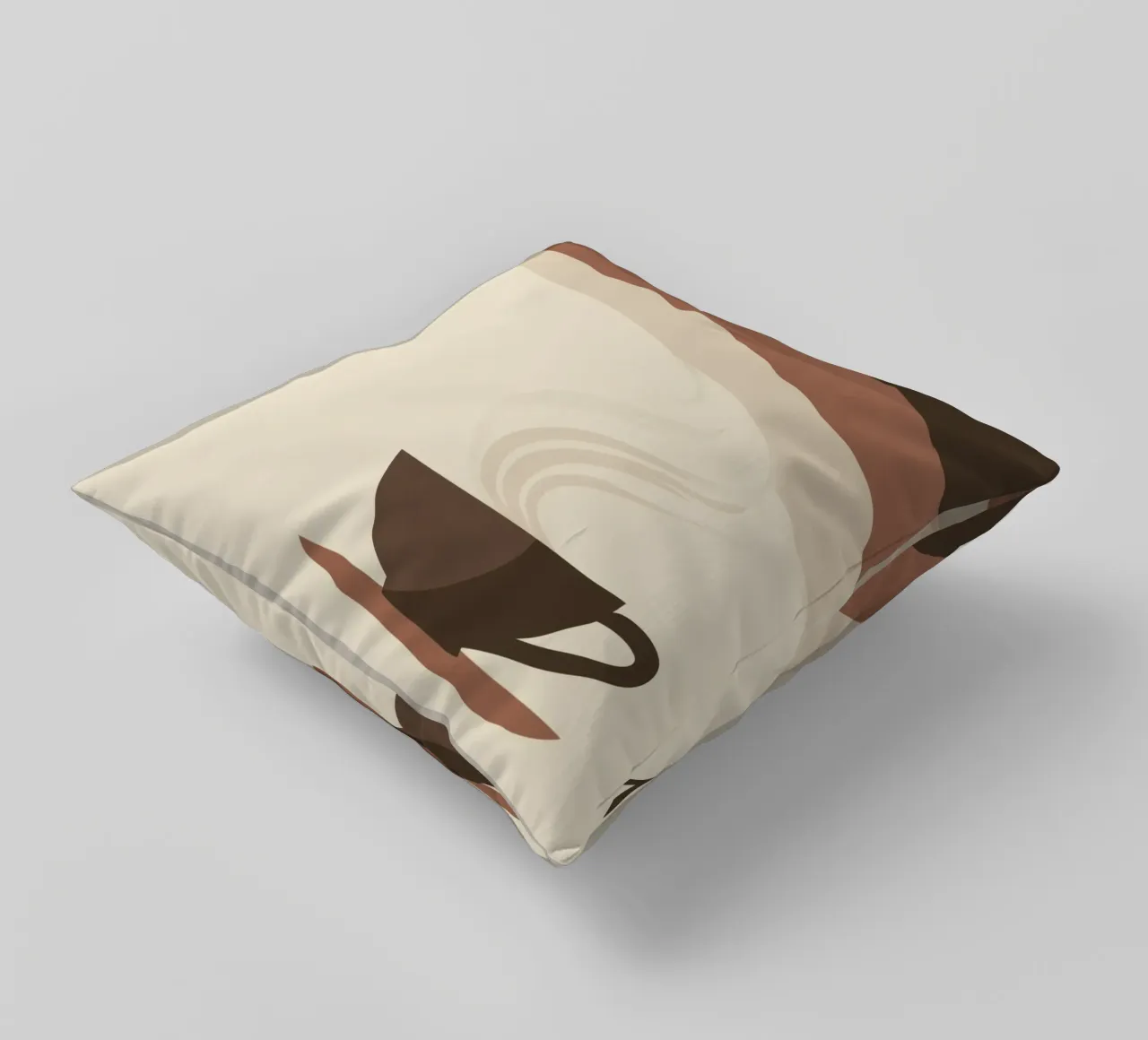 Tazza di caffè in stile retrò cuscino da Aralyn