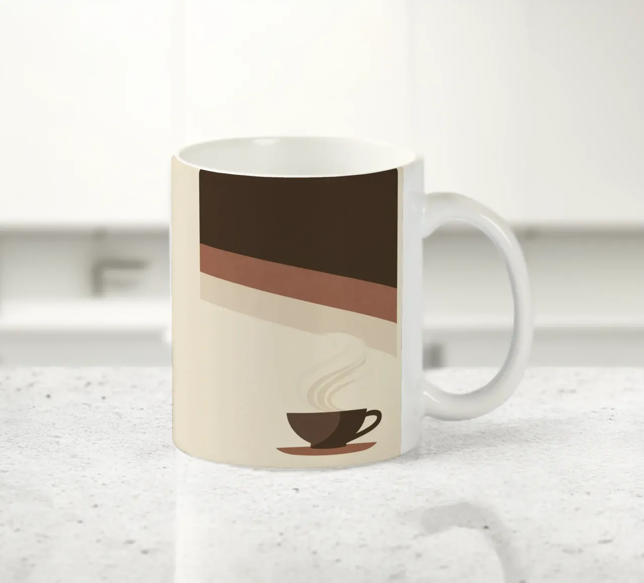 Tazza di caffè in stile retrò tazza in ceramica da Aralyn