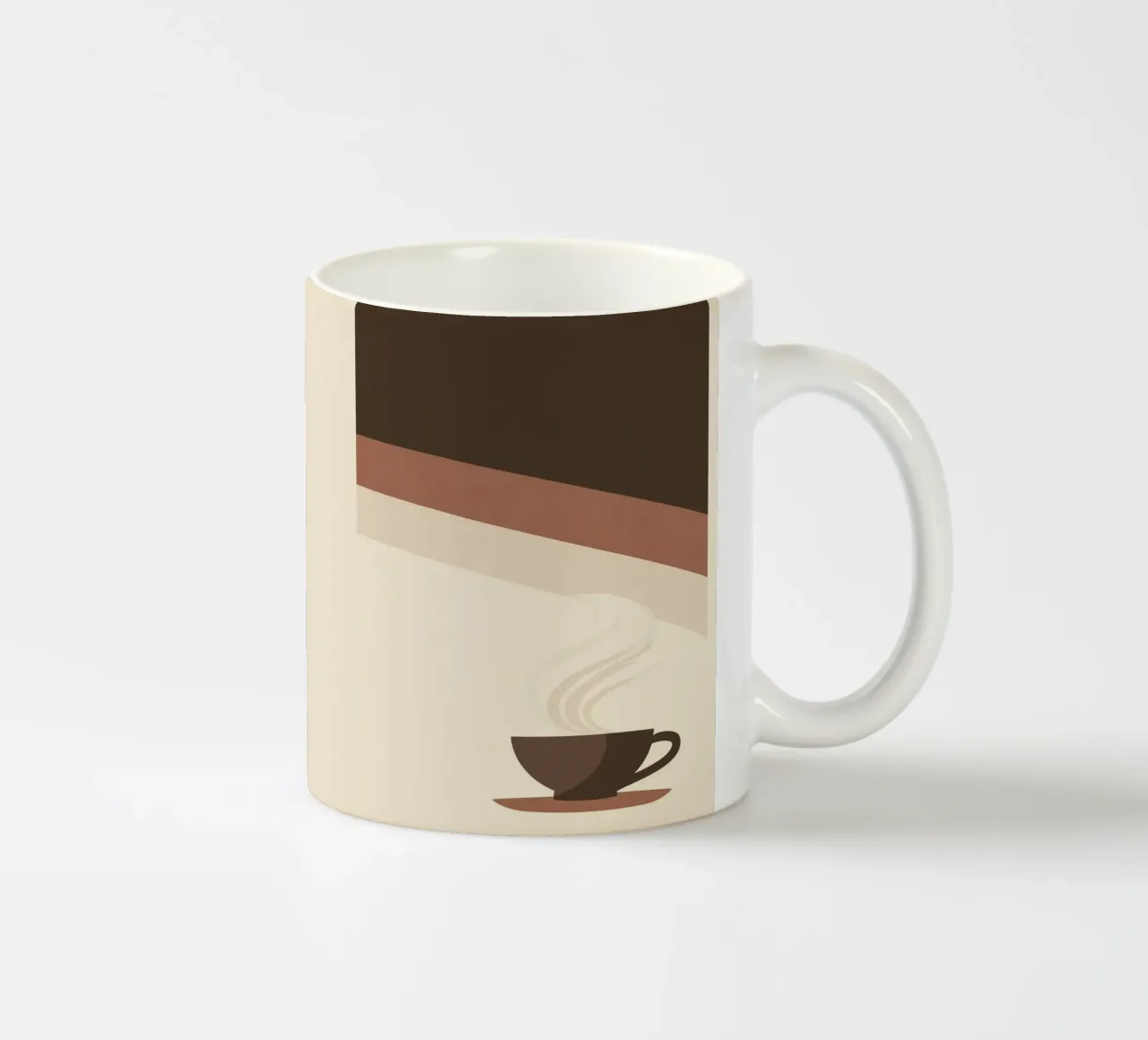 Tazza di caffè in stile retrò tazza in ceramica da Aralyn