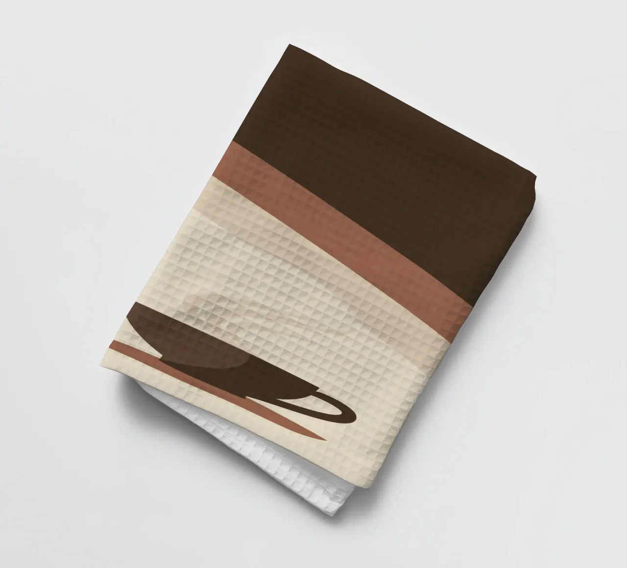 Tazza di caffè in stile retrò canovaccio da cucina da Aralyn