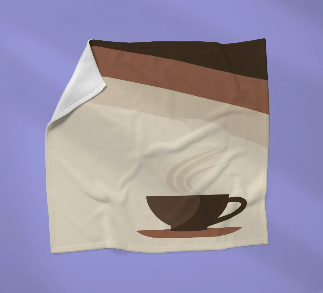 Tazza di caffè in stile retrò coperta in pile da Aralyn