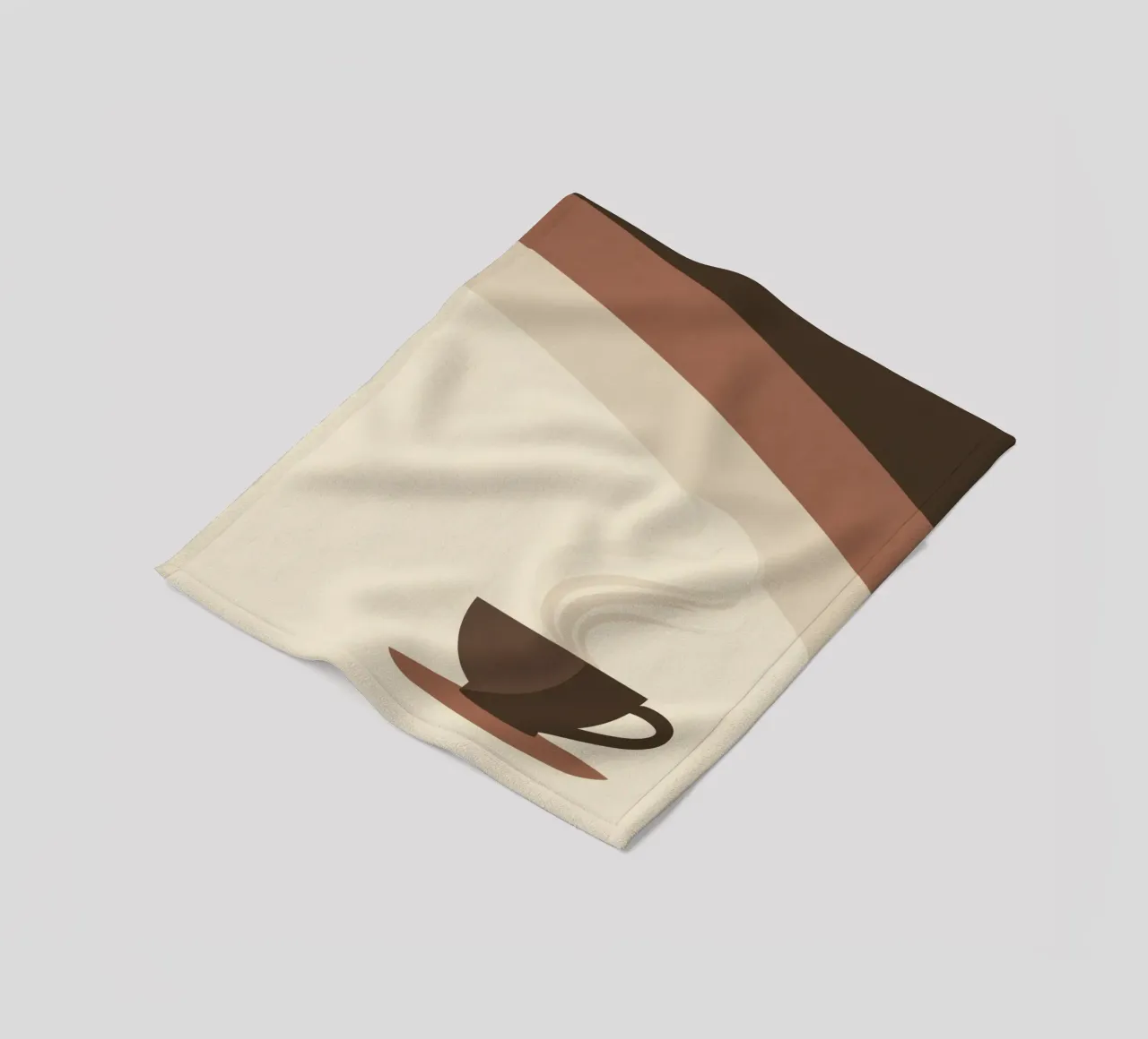 Tazza di caffè in stile retrò coperta in pile da Aralyn