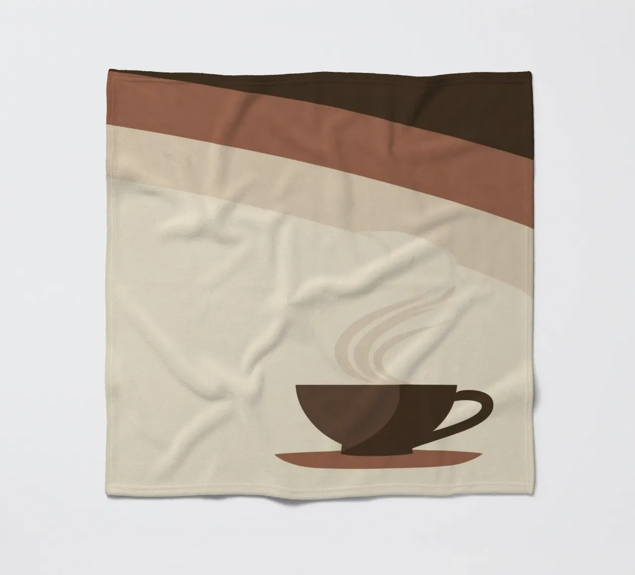 Tazza di caffè in stile retrò coperta in pile da Aralyn