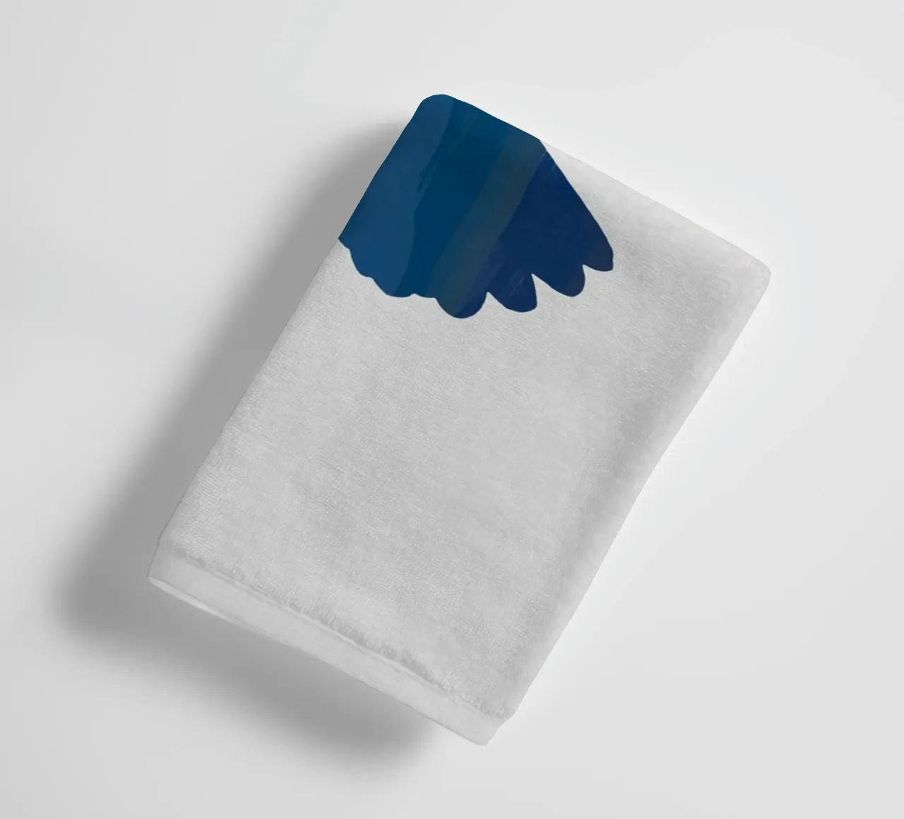 Colibri bleu et jaune II serviette de bain de Orara Studio