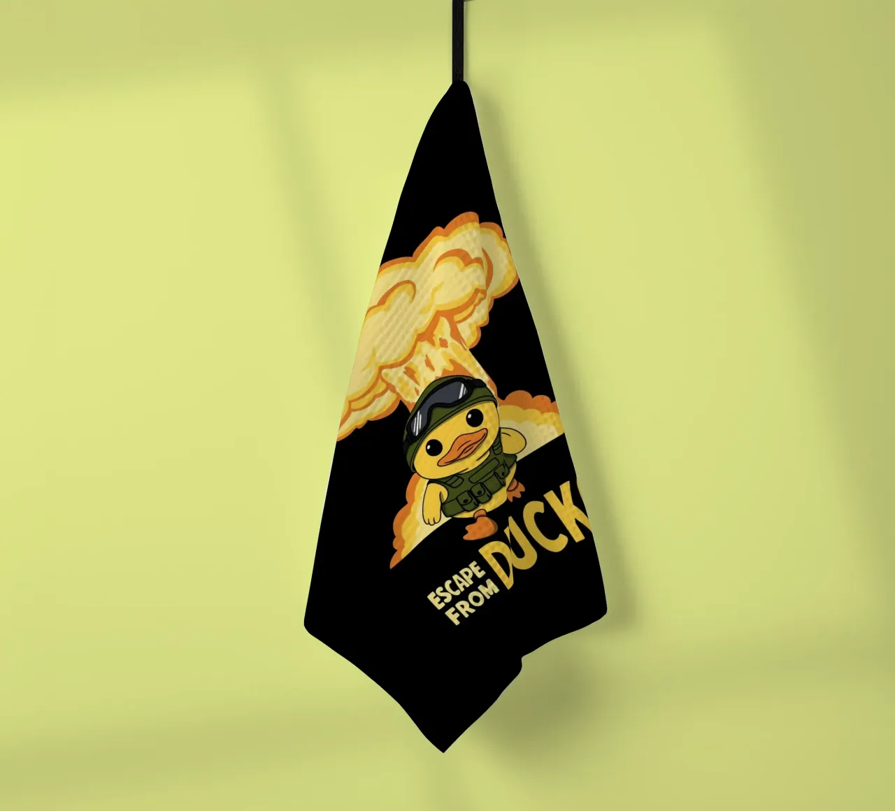 S'échapper de Duckov torchon de Loobs