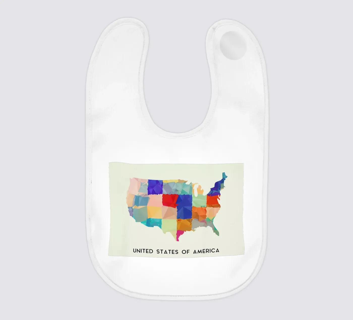 USA baby slabbetje van In Full Color