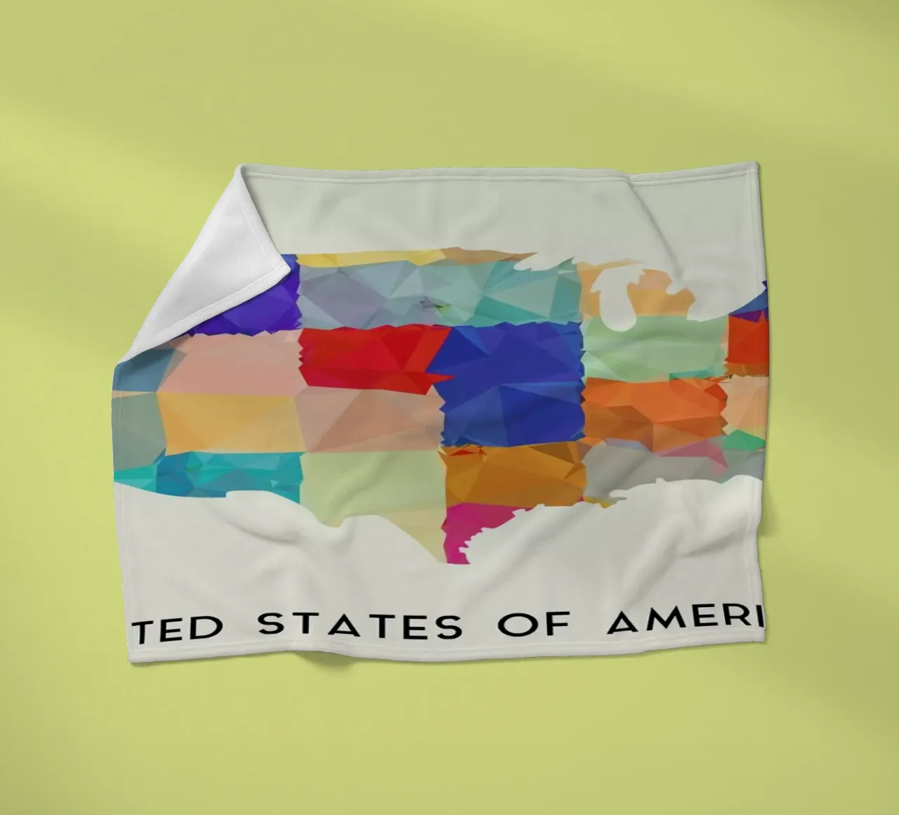 USA Fleecedecke von In Full Color