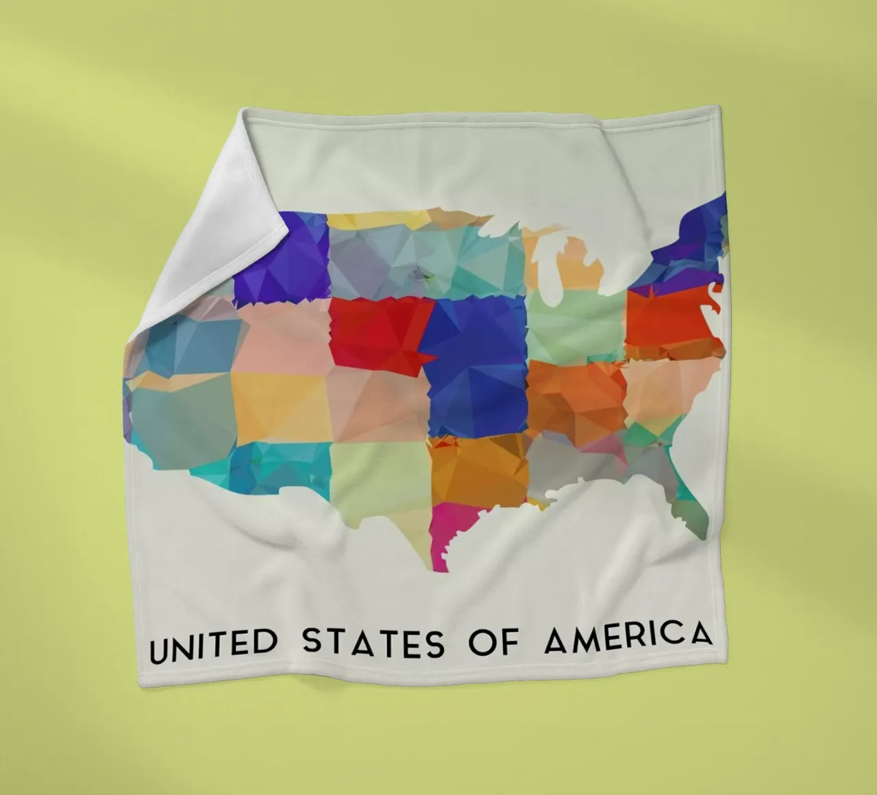 USA Fleecedecke von In Full Color