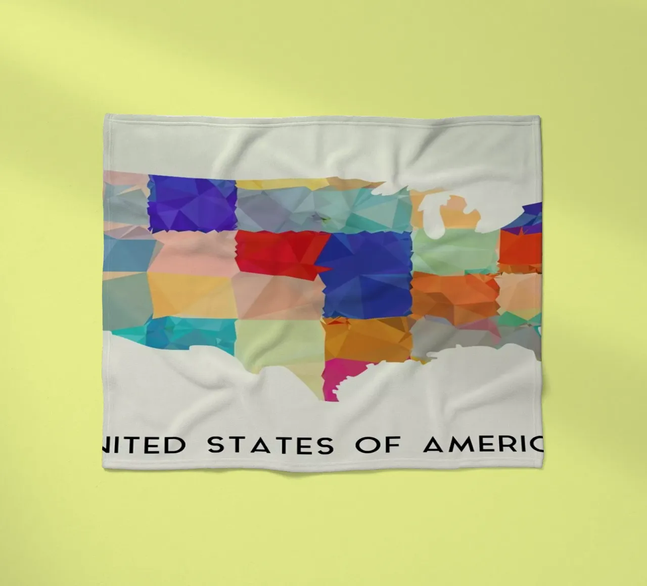 USA Fleecedecke von In Full Color