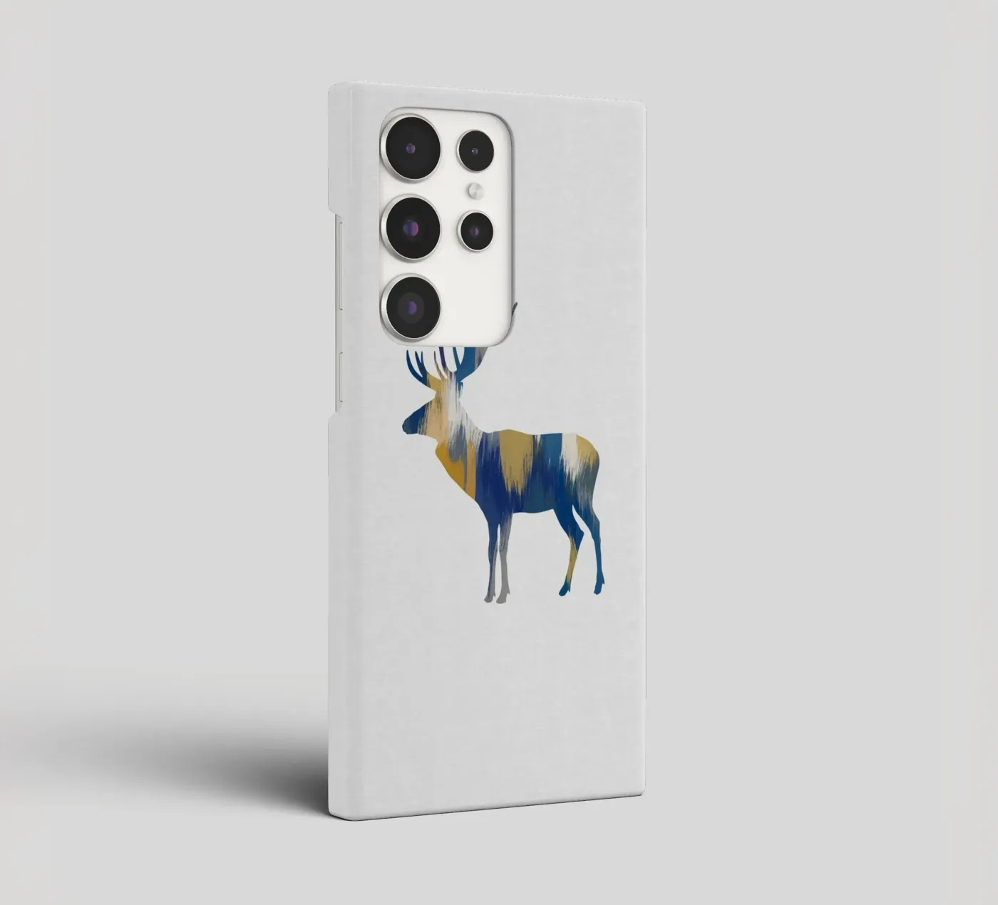 Blue & Yellow Moose cover samsung da Orara Studio