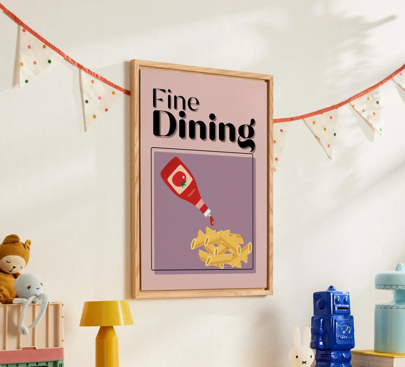 Fine Dining acryl van Cancel Simplicity