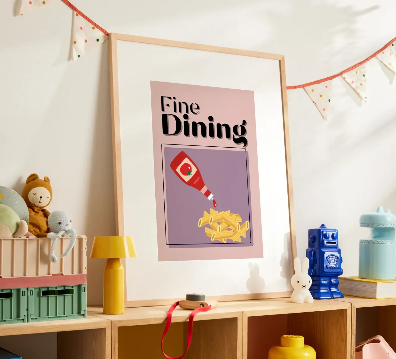 Fine Dining Poster von Cancel Simplicity