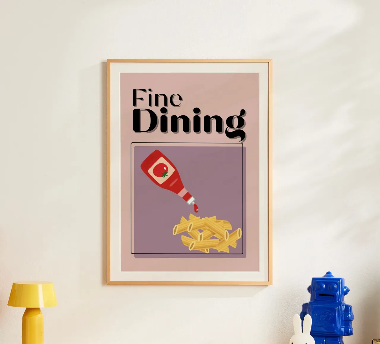 Fine Dining Poster von Cancel Simplicity