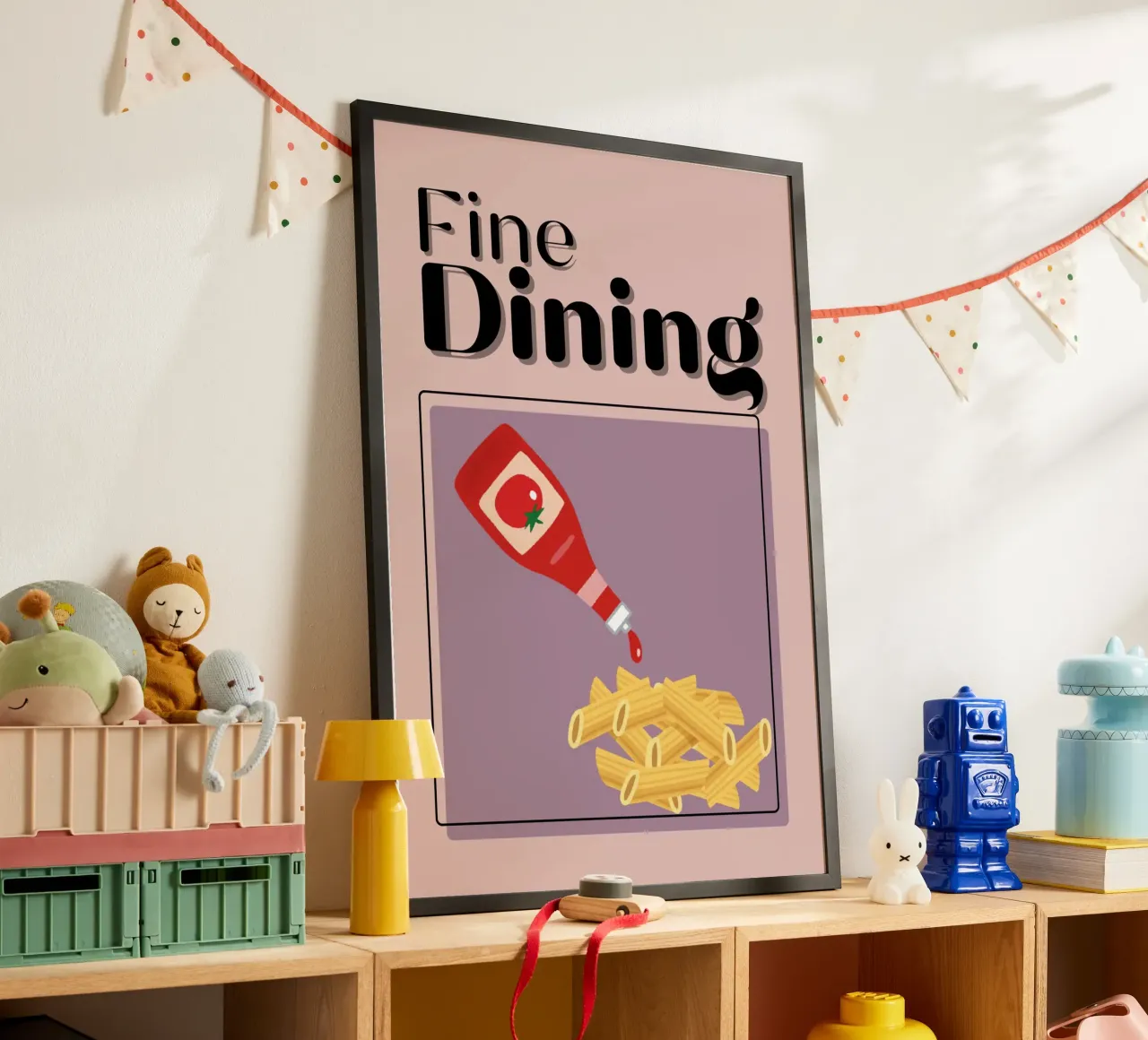 Fine Dining Poster von Cancel Simplicity