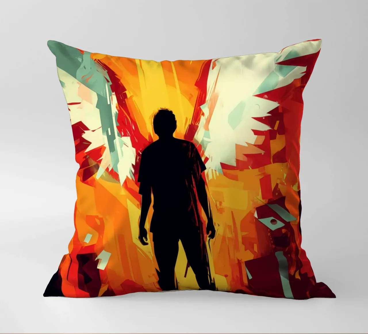 Icarus | Cyberpunk e mito cuscino da Autofocus