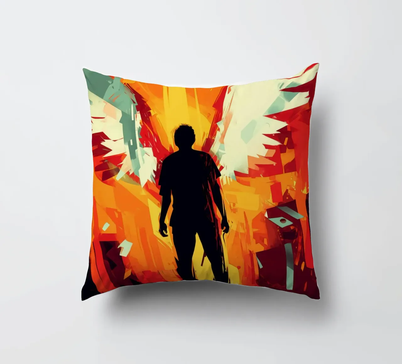 Icarus | Cyberpunk e mito cuscino da Autofocus