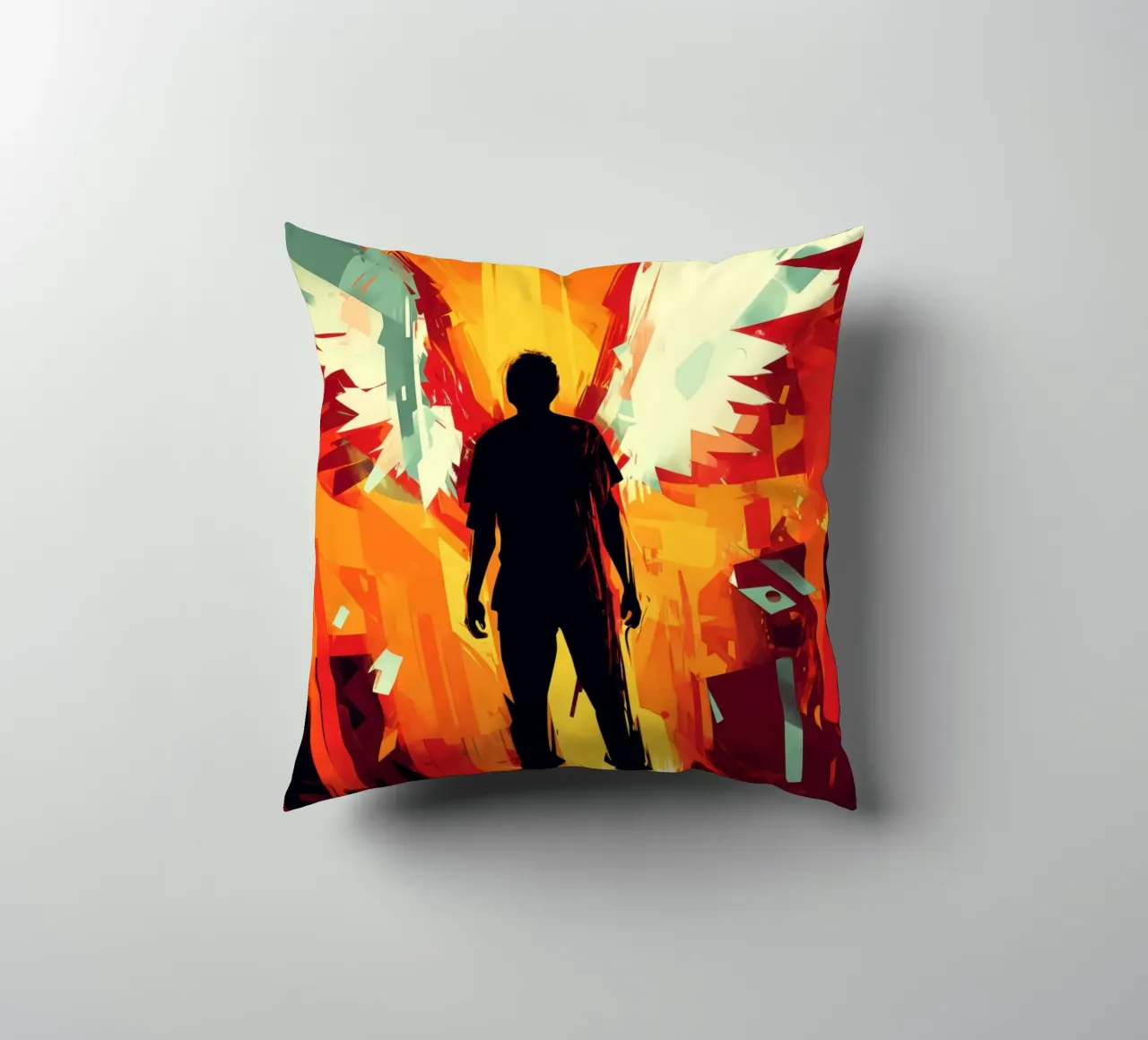 Icarus | Cyberpunk e mito cuscino da Autofocus