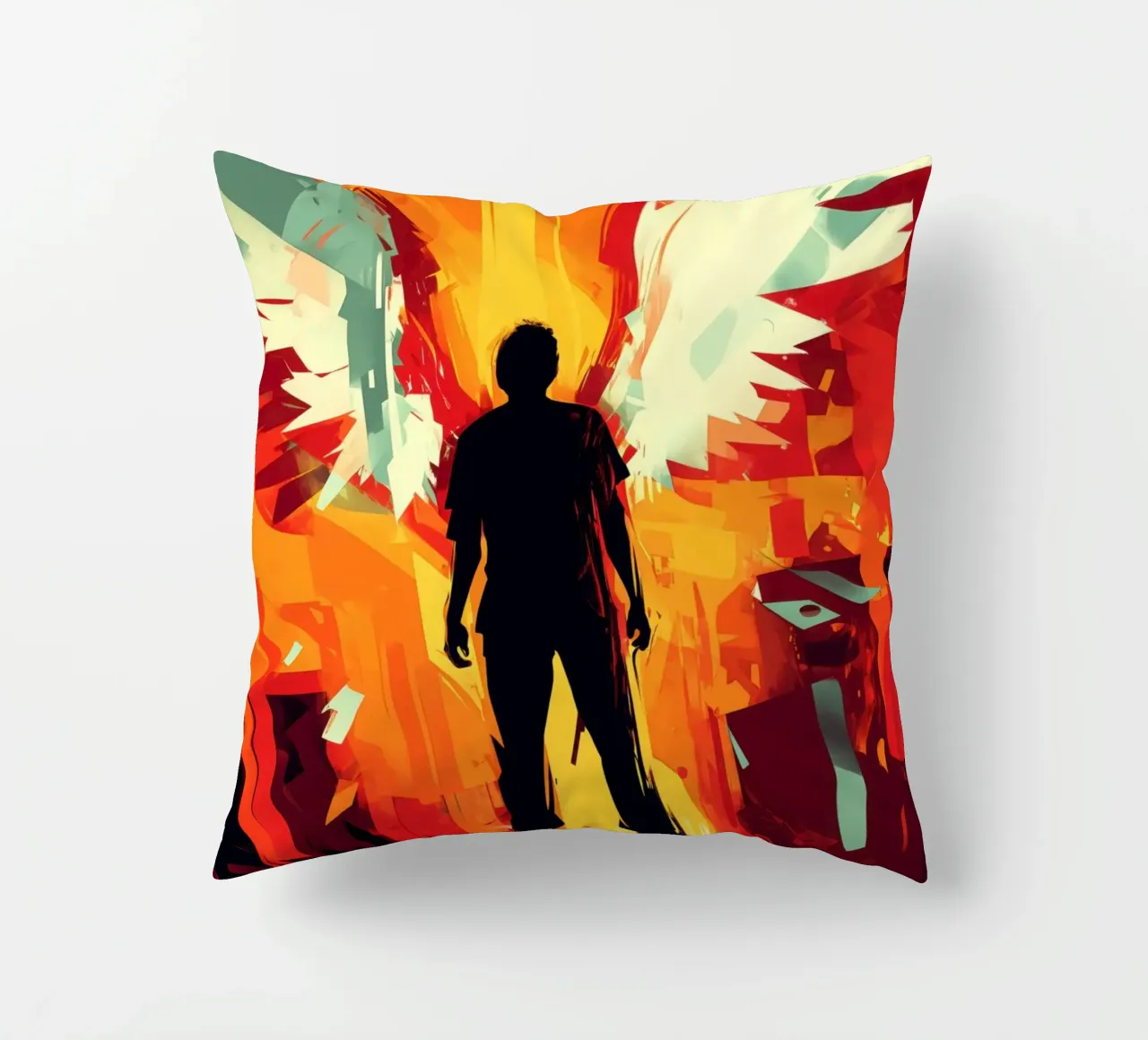 Icarus | Cyberpunk e mito cuscino da Autofocus