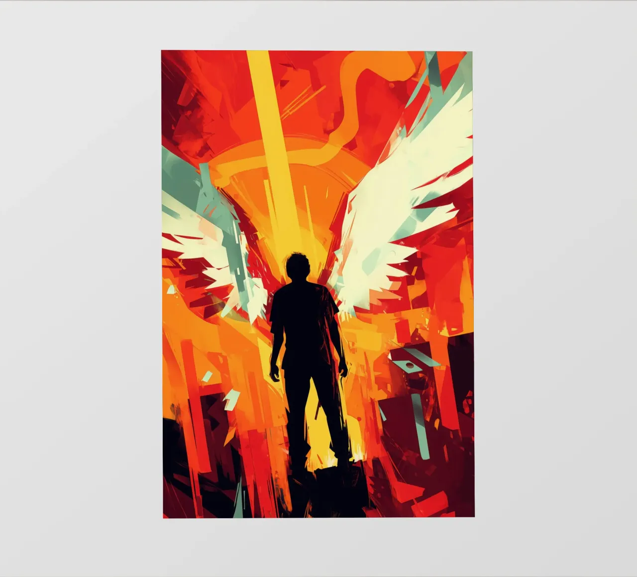 Icarus | Cyberpunk e mito pellicola backlit da Autofocus