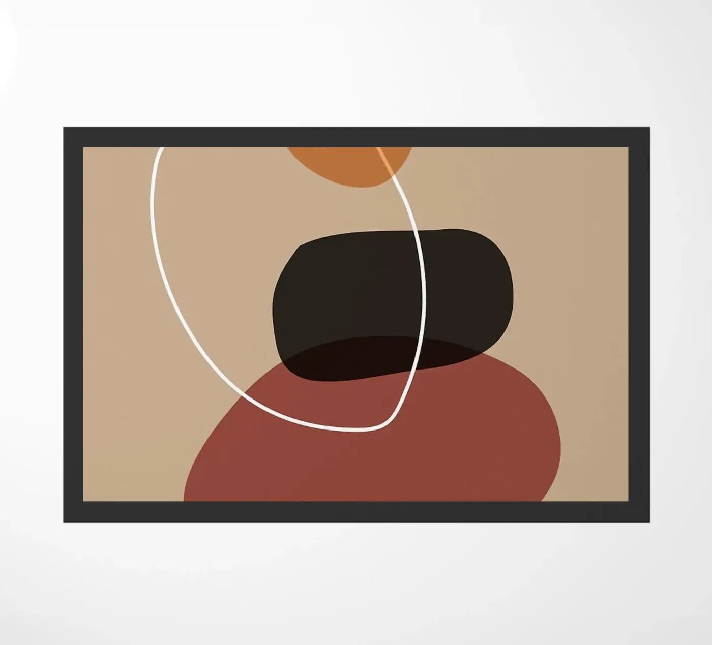 Aesthetic geometry pattern paillasson de helloworld