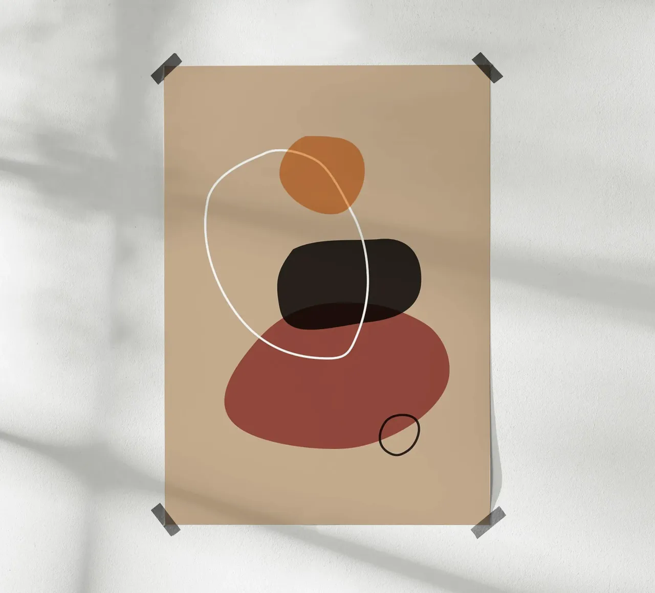 Aesthetic geometry pattern poster by helloworld