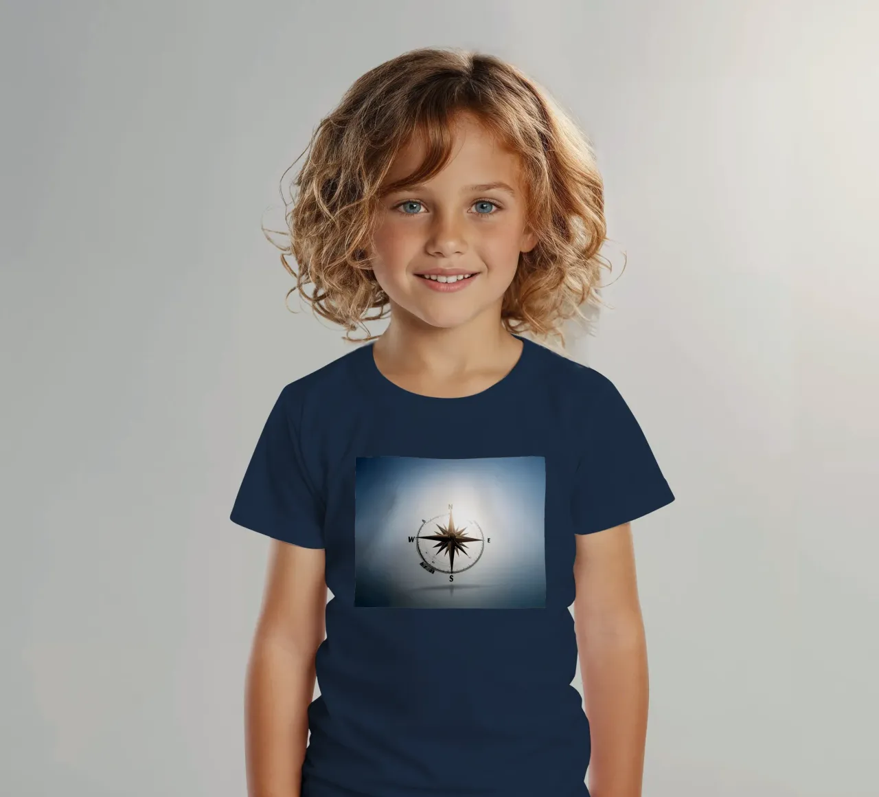 windroos kinder t-shirt van Piccola Serenata