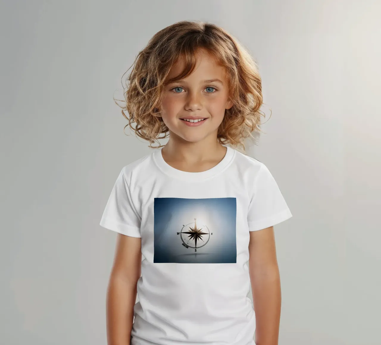 windroos kinder t-shirt van Piccola Serenata
