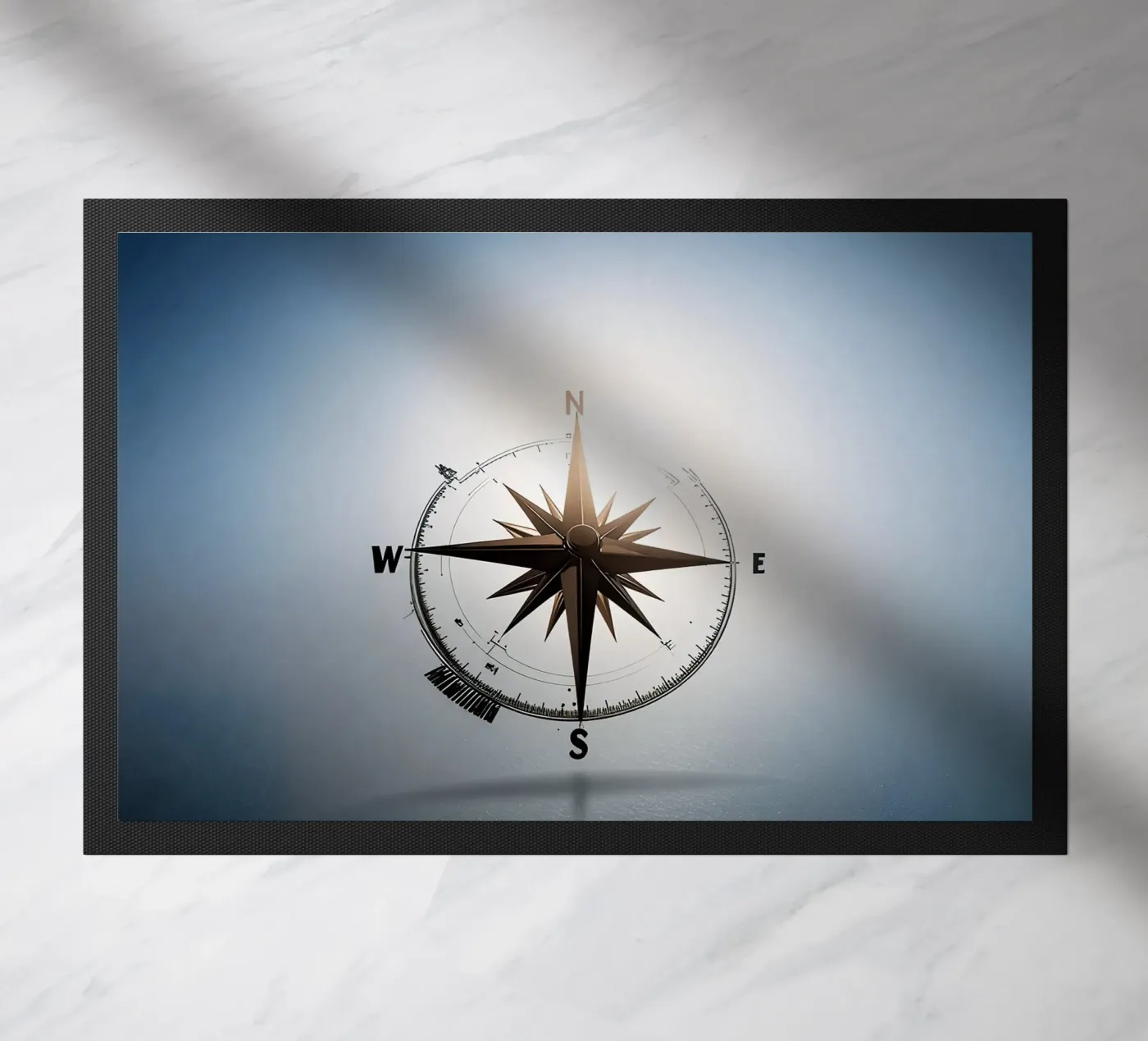 Kompassrose Fußmatte von Piccola Serenata