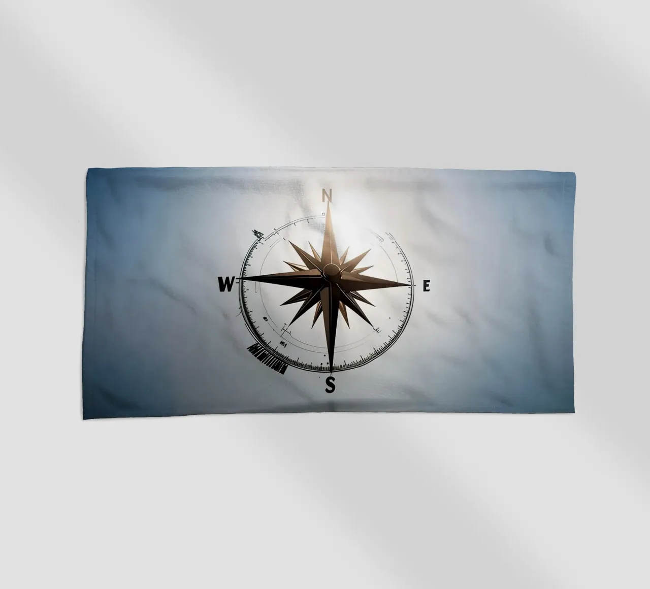 compass rose telo mare da Piccola Serenata