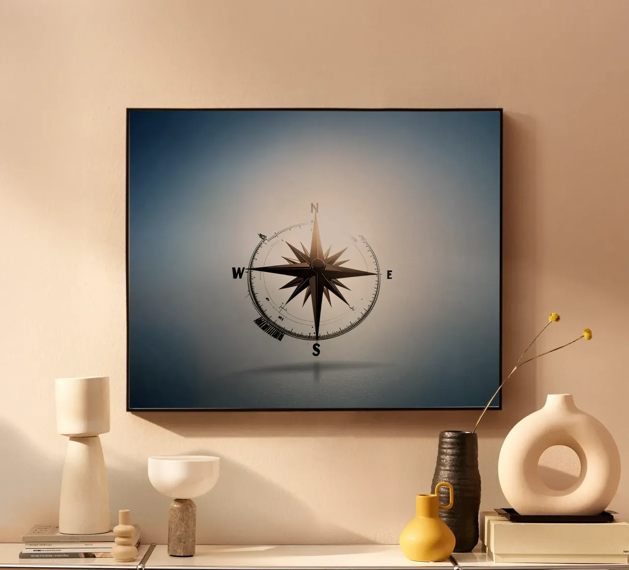 compass rose plexiglass da Piccola Serenata